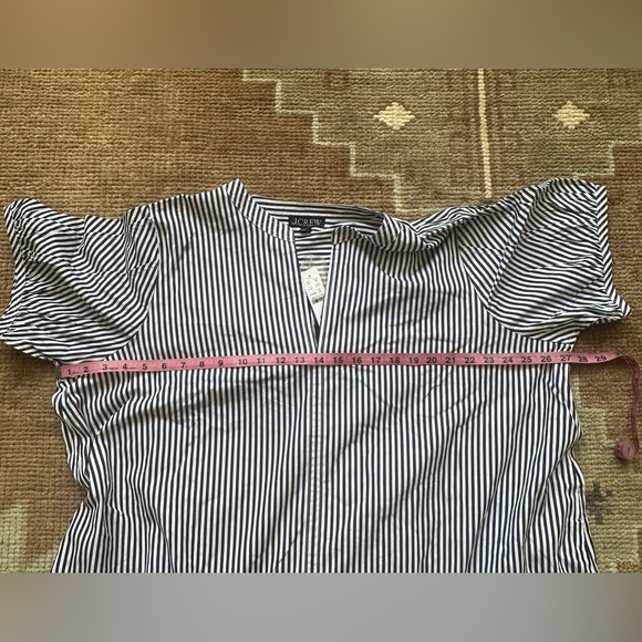 NWT! J.Crew Delilah dress in striped classic cotton poplin.Women’s Size 3X. $148 - Picture 5 of 10
